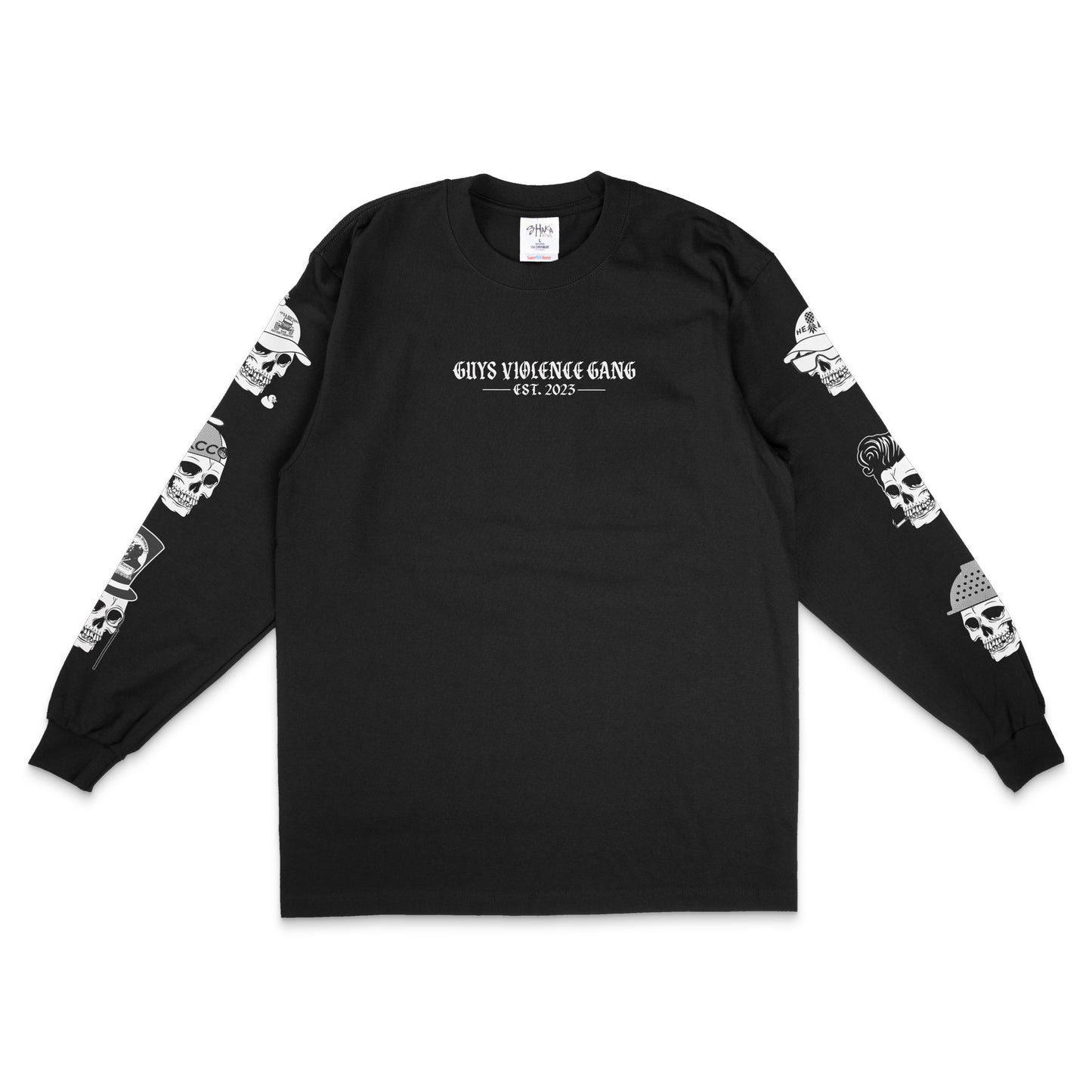 Violence Gang Long Sleeve Tee - Black