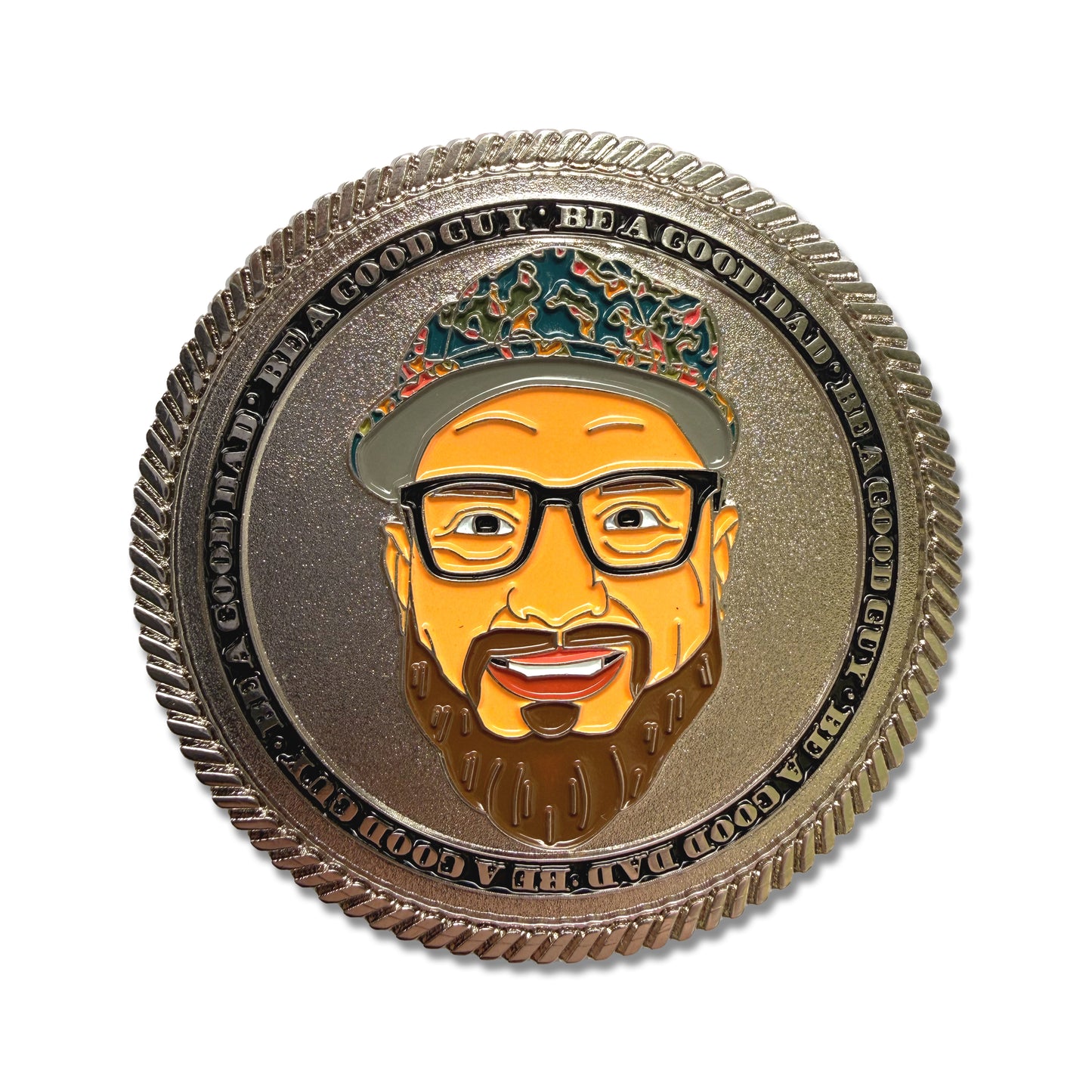 The Queeber/Bryan Duality of Man Challenge Coin